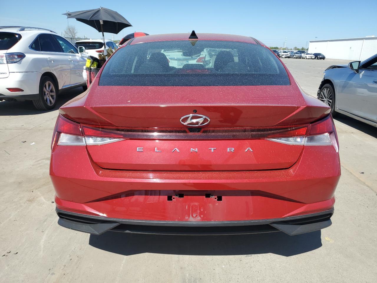 2022 Hyundai Elantra Sel VIN: KMHLM4AG0NU327207 Lot: 50611625