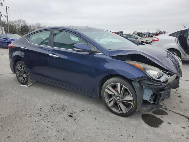Sedans HYUNDAI ELANTRA 2014 Blue