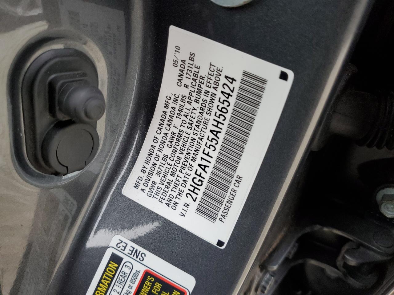 2010 Honda Civic - Image 12