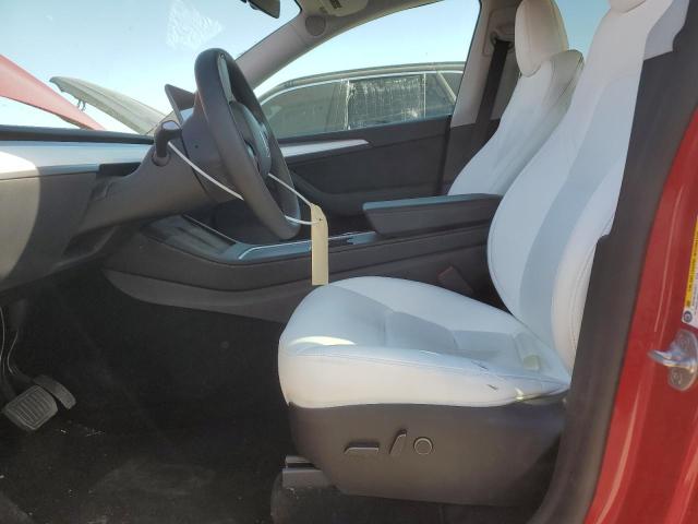  TESLA MODEL Y 2023 Czerwony