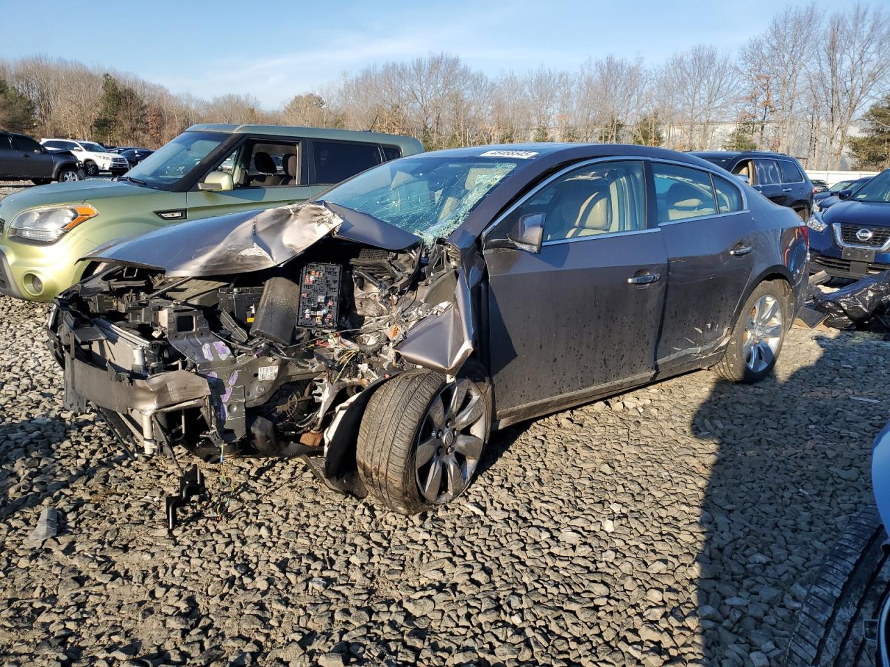 2010 Buick Lacrosse Cxs на продаже в North Billerica, MA - Front End