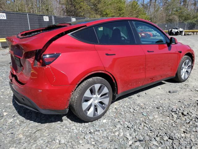  TESLA MODEL Y 2023 Червоний