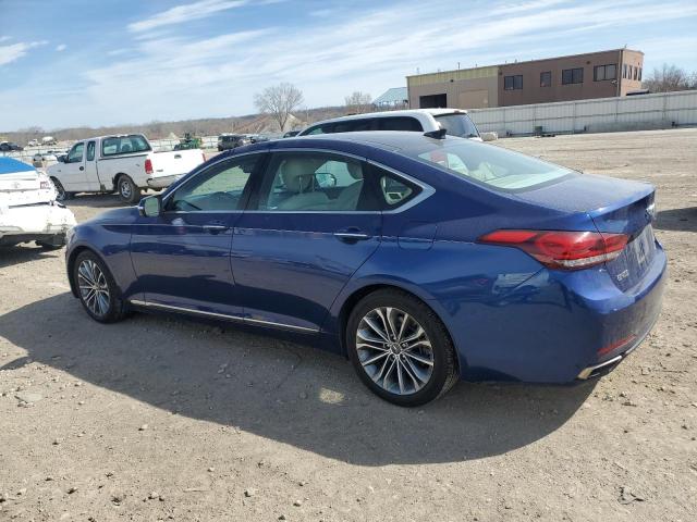 Седани HYUNDAI GENESIS 2015 Синій