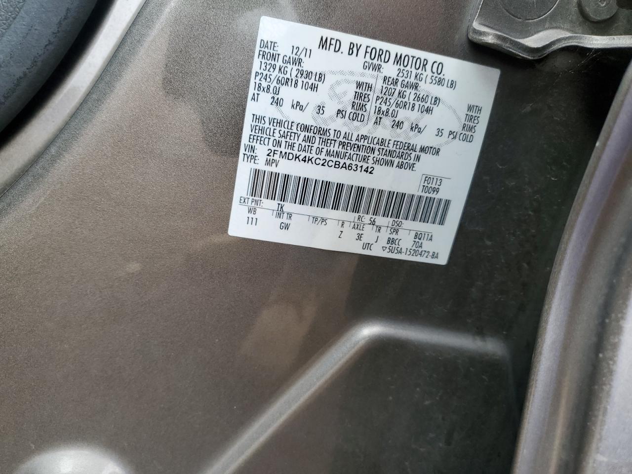 2012 Ford Edge - Image 15