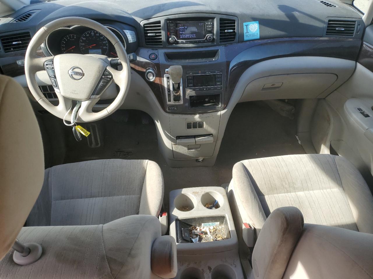 2017 Nissan Quest S VIN: JN8AE2KPXH9165495 Lot: 49047685