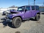 2017 Jeep Wrangler Unlimited Sahara للبيع في Hillsborough، NJ - Front End