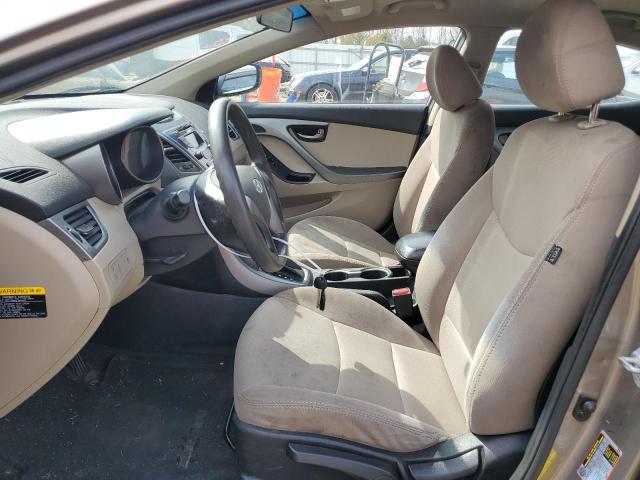 Sedans HYUNDAI ELANTRA 2016 tan