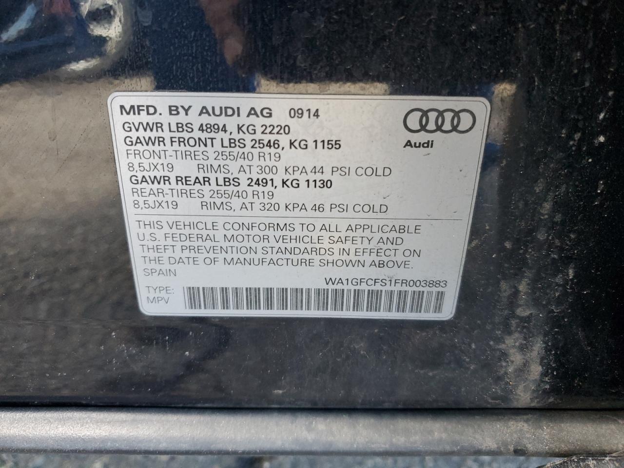 2015 Audi Q3 - Image 13