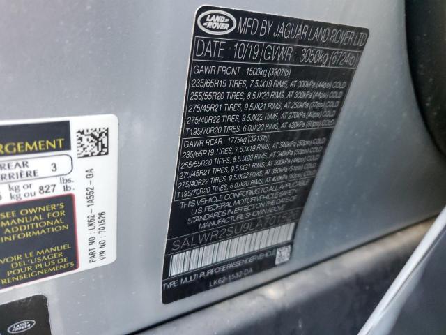 2020 LAND ROVER RANGE ROVER SPORT HSE  