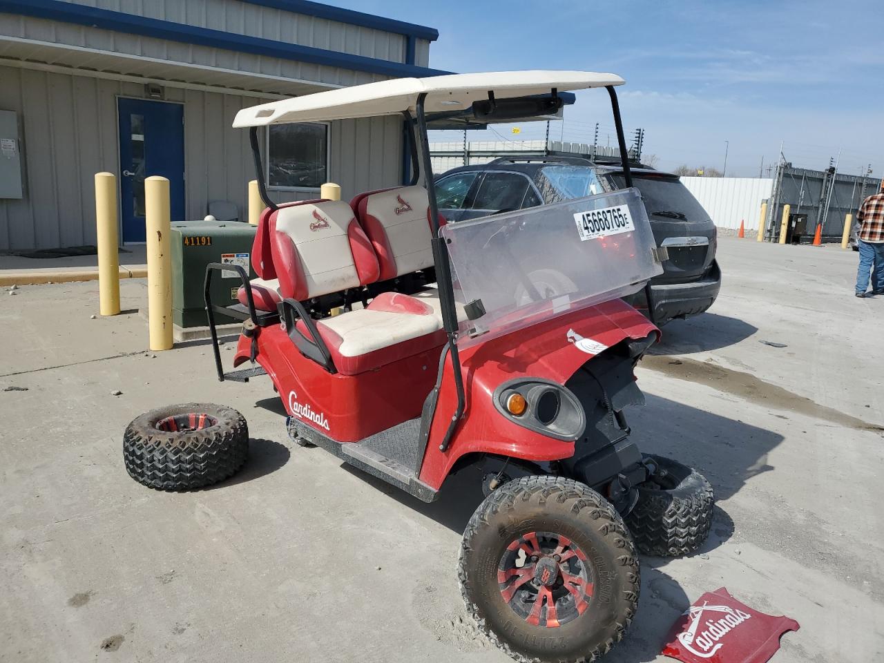2008 Ezgo Golfcart იყიდება Cahokia Heights-ში, IL - Front End