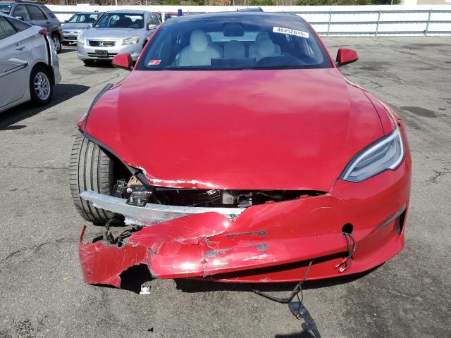  TESLA MODEL S 2022 Красный