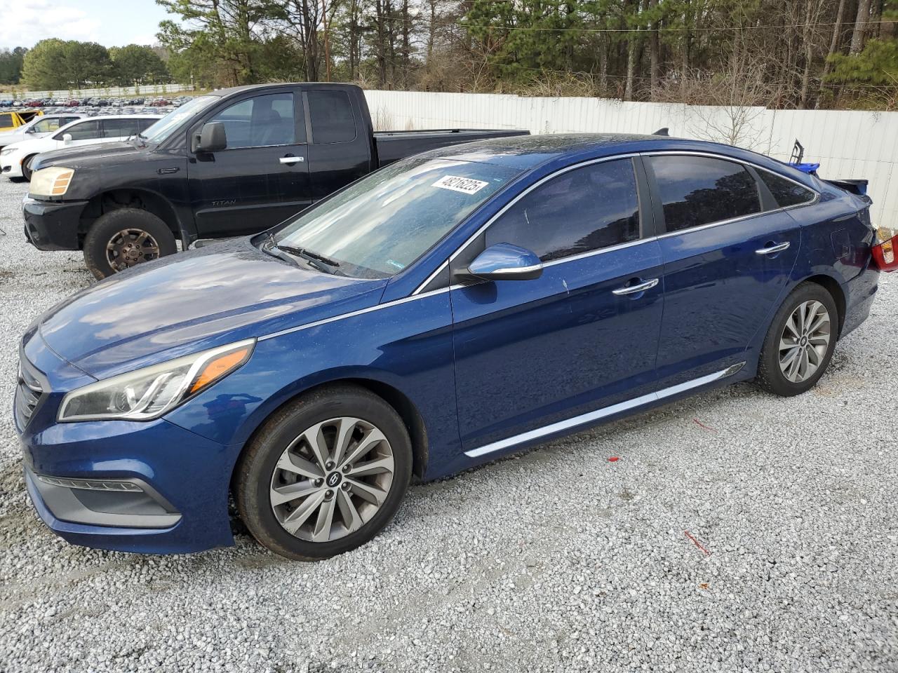 2016 Hyundai Sonata Sport იყიდება Fairburn-ში, GA - Rear End