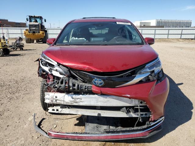  TOYOTA SIENNA 2023 Червоний