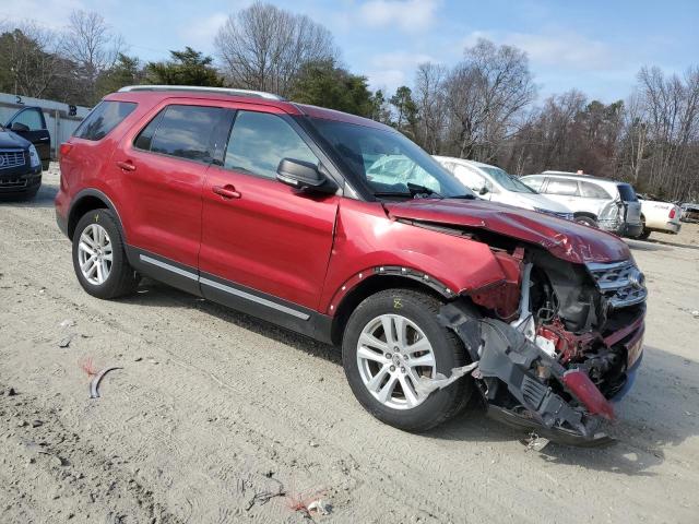  FORD EXPLORER 2018 Червоний