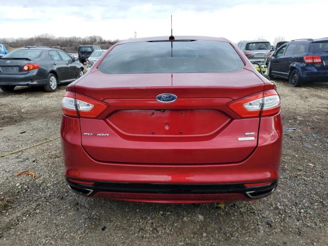  FORD FUSION 2015 Czerwony