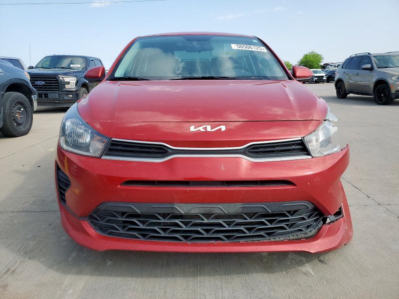  KIA RIO 2022 Красный