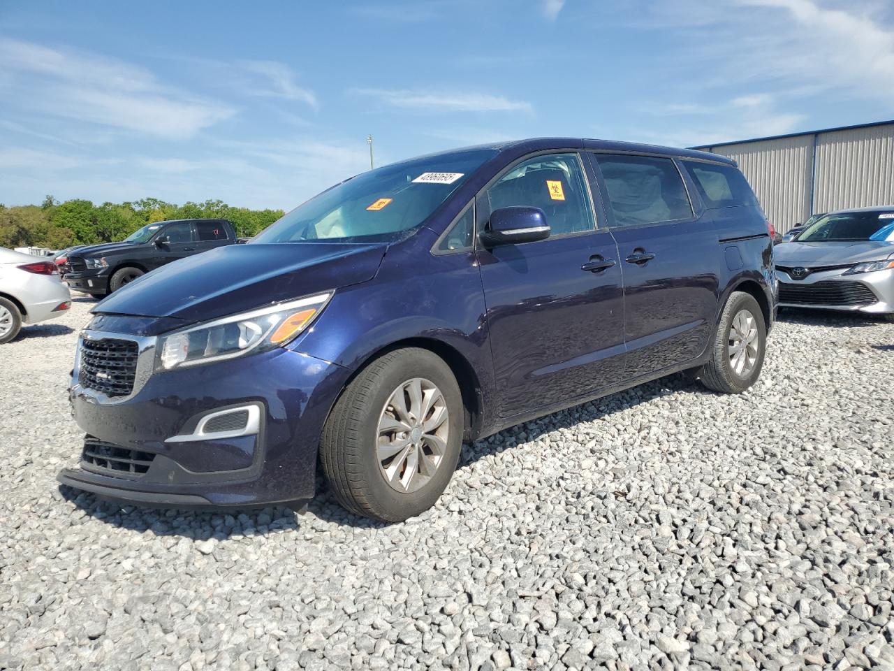 2021 Kia Sedona Lx للبيع في Apopka، FL - Front End