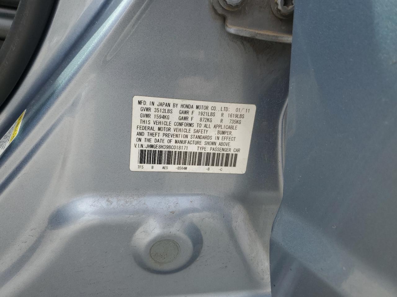 2011 Honda Fit - Image 13
