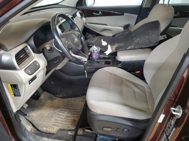  KIA SORENTO 2018 Burgundy