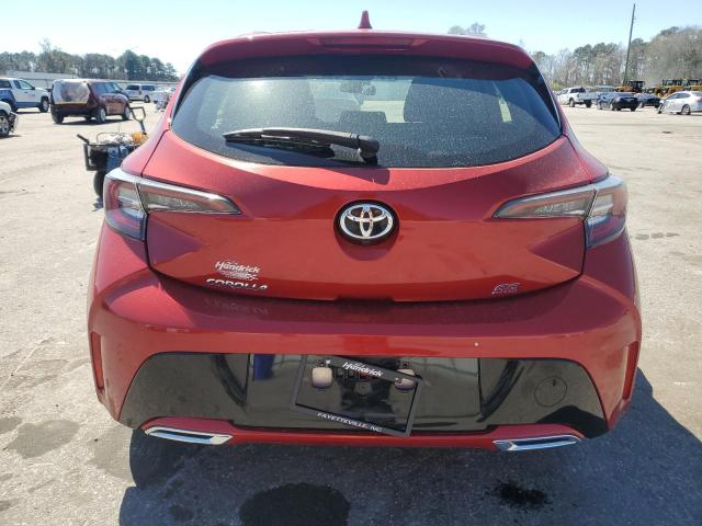  TOYOTA COROLLA 2021 Czerwony