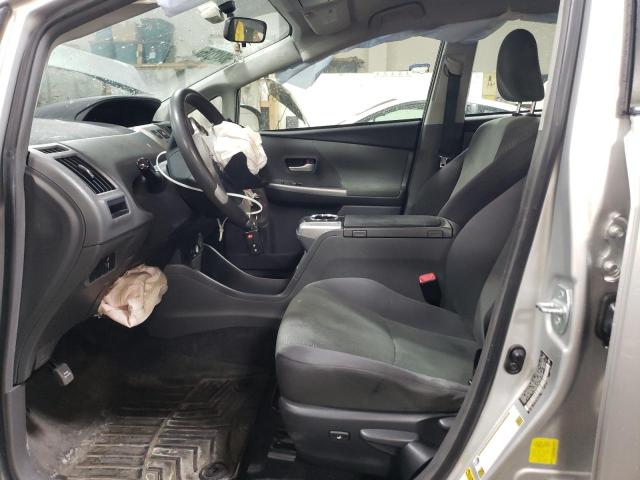  TOYOTA PRIUS 2014 Srebrny