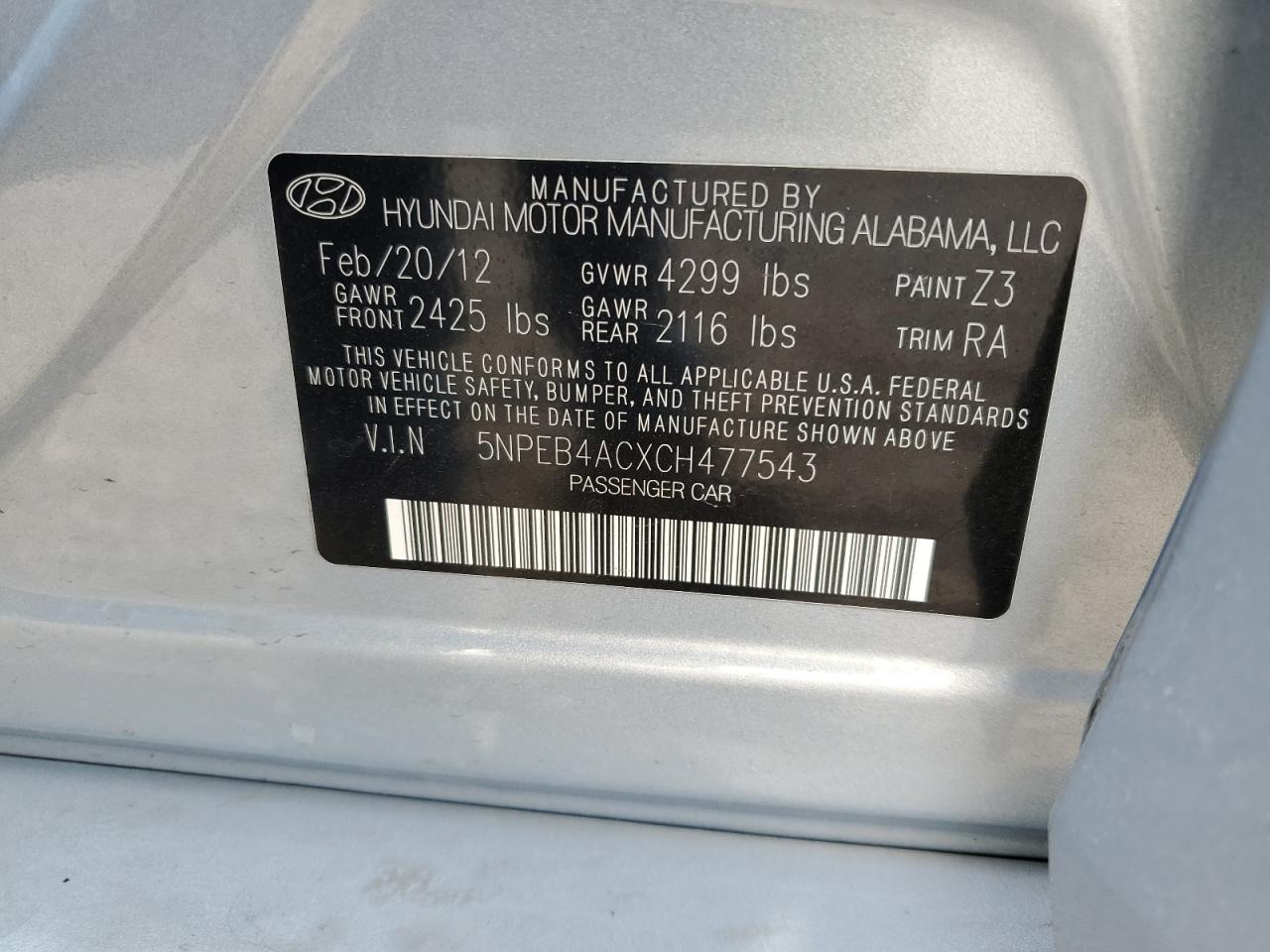 2012 Hyundai Sonata - Image 14