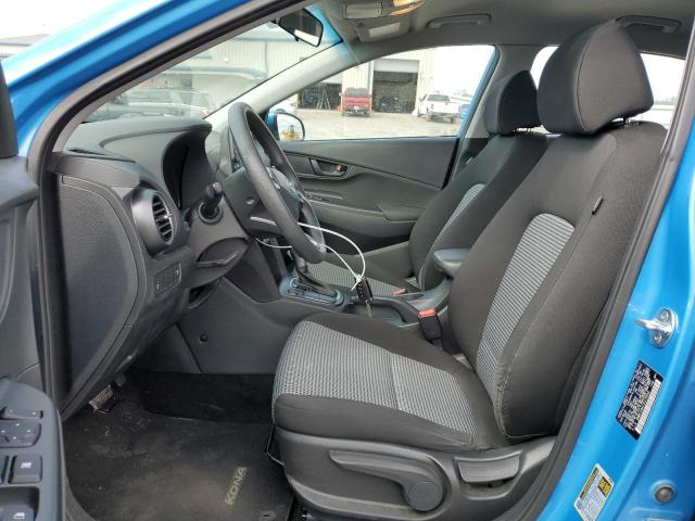  HYUNDAI KONA 2018 Granatowy