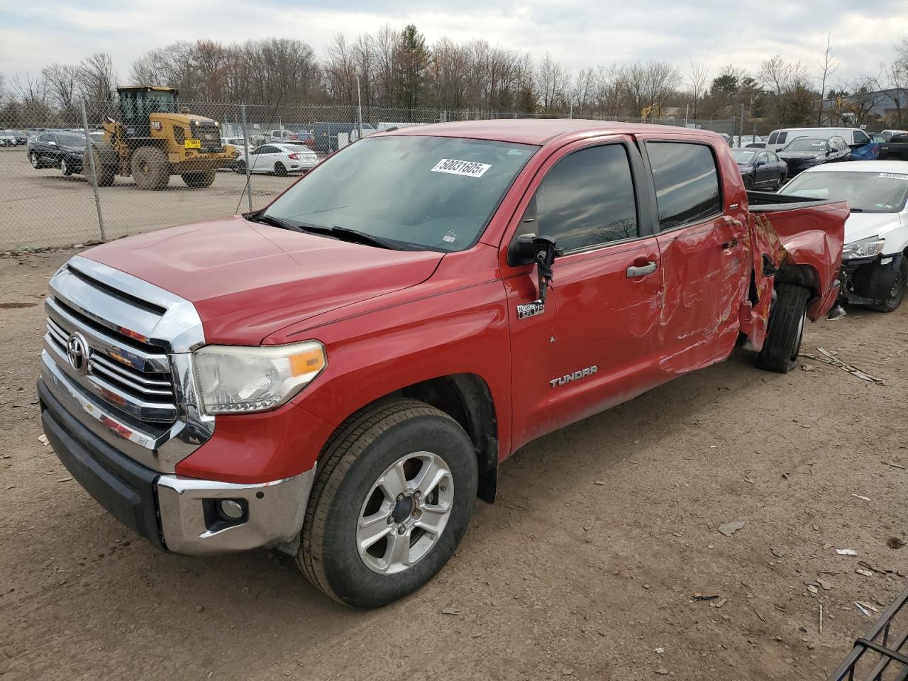 2016 Toyota Tundra Crewmax Sr5 en Venta en Chalfont, PA - Side