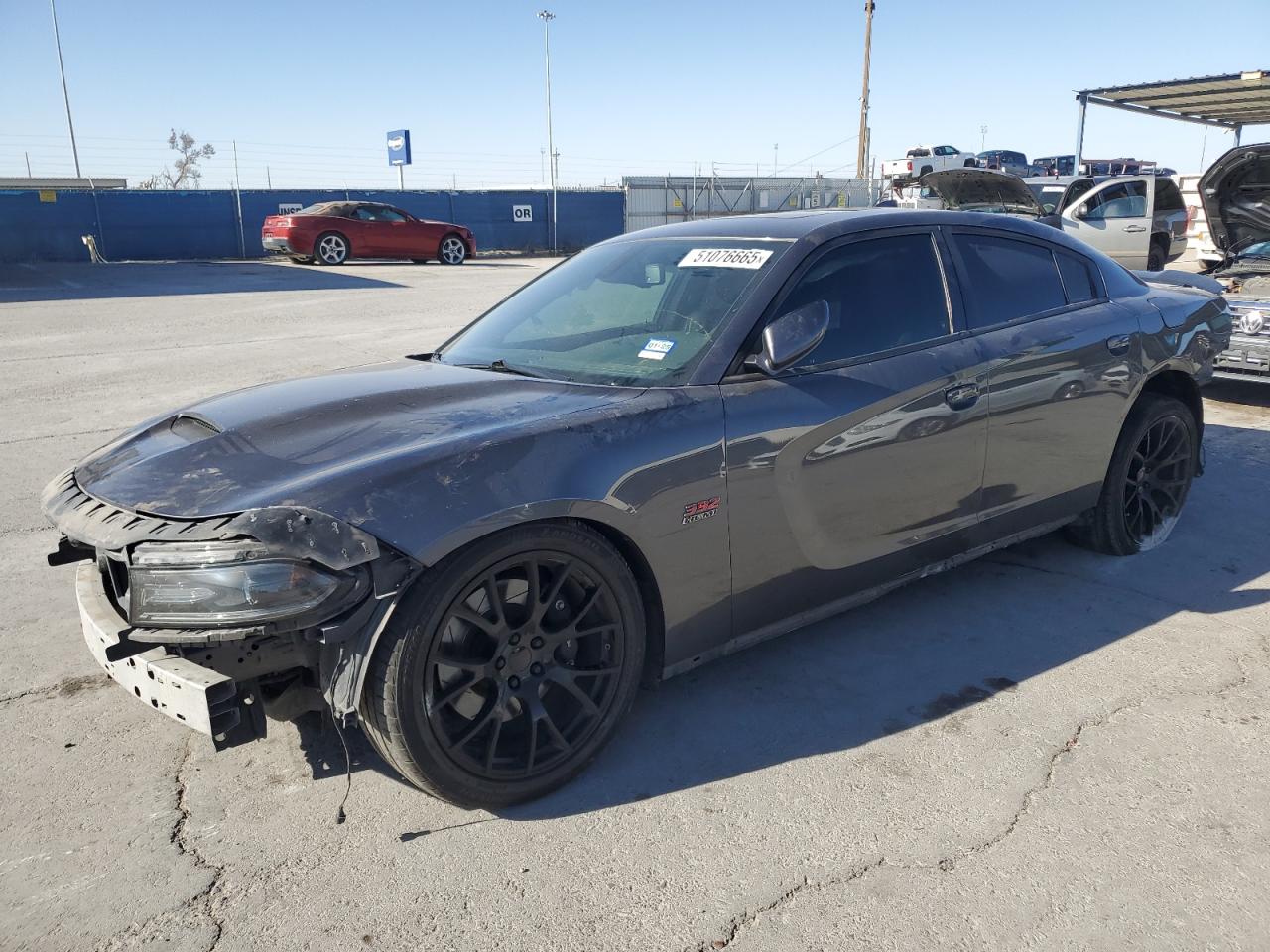 2019 Dodge Charger Scat Pack na sprzedaż w Anthony, TX - Front End