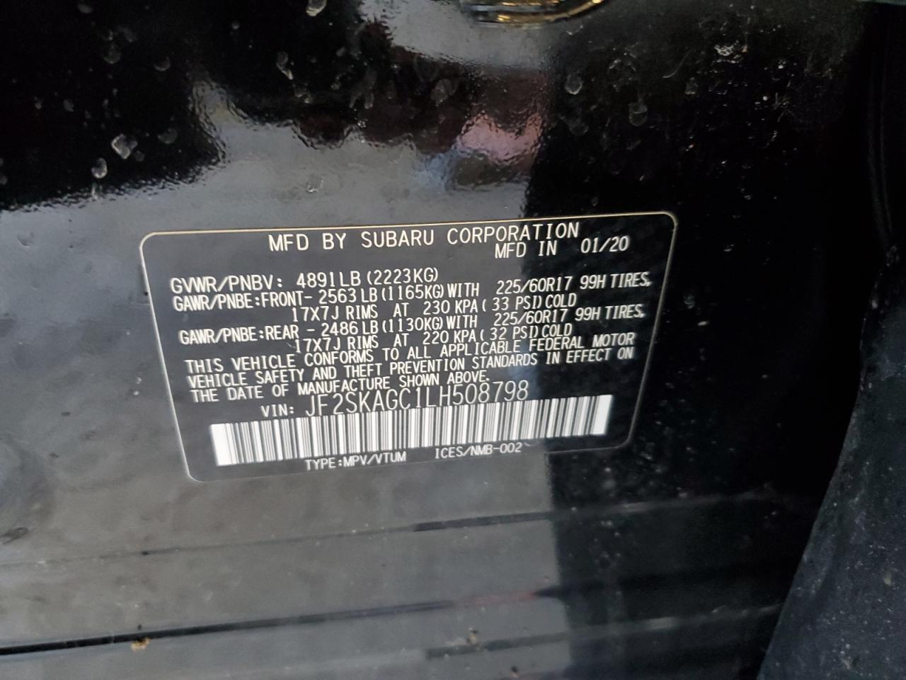2020 Subaru Forester - Image 14