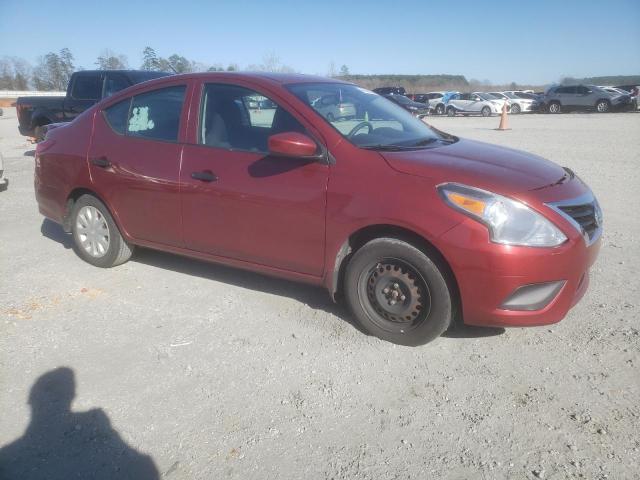  NISSAN VERSA 2017 Maroon