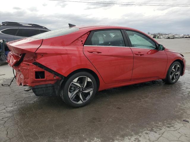  HYUNDAI ELANTRA 2021 Красный