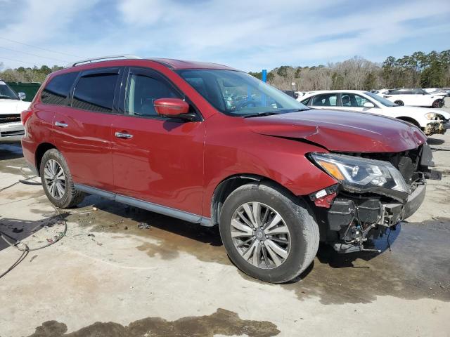  NISSAN PATHFINDER 2017 Czerwony