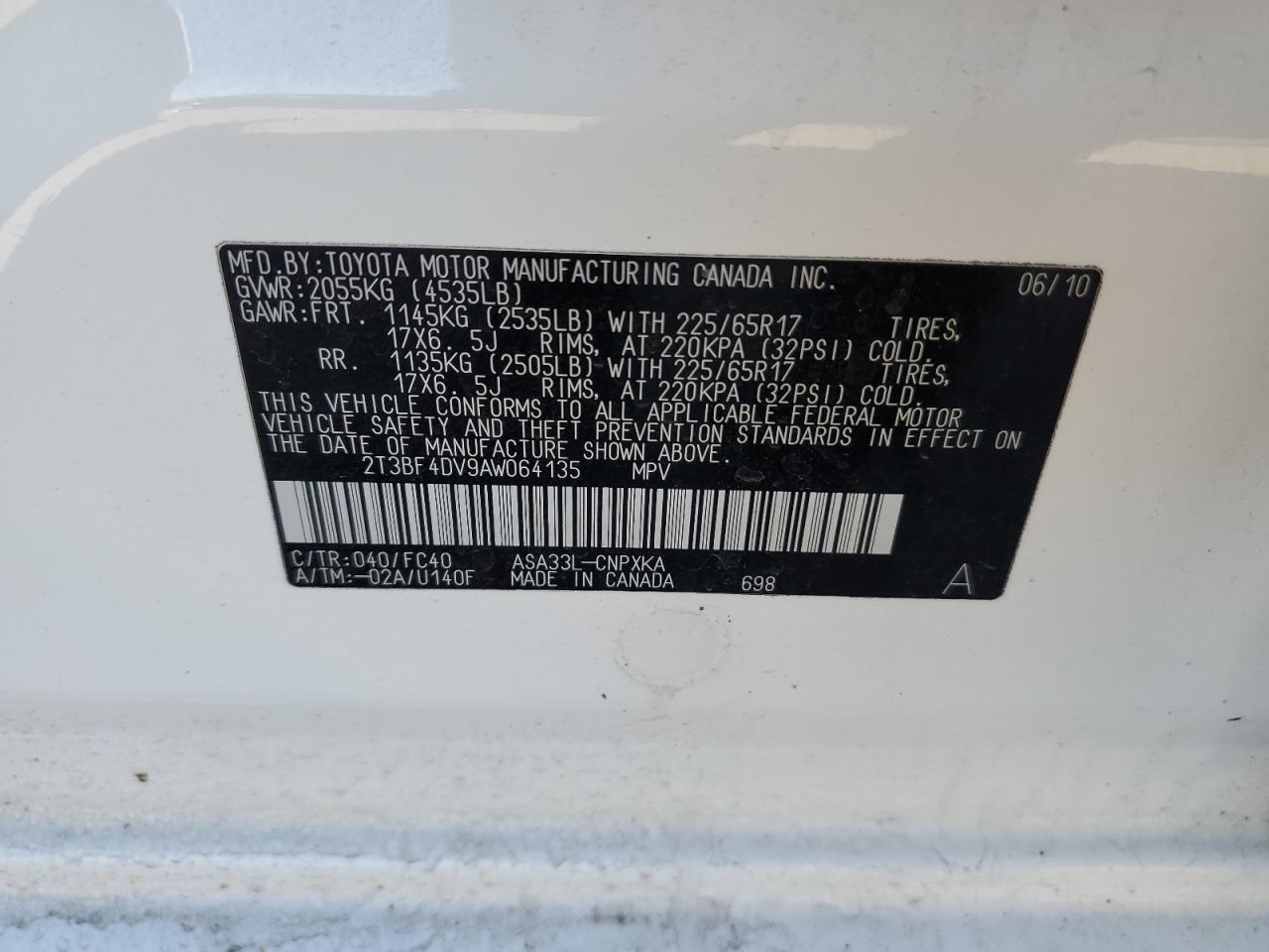 2010 Toyota RAV 4 - Image 14