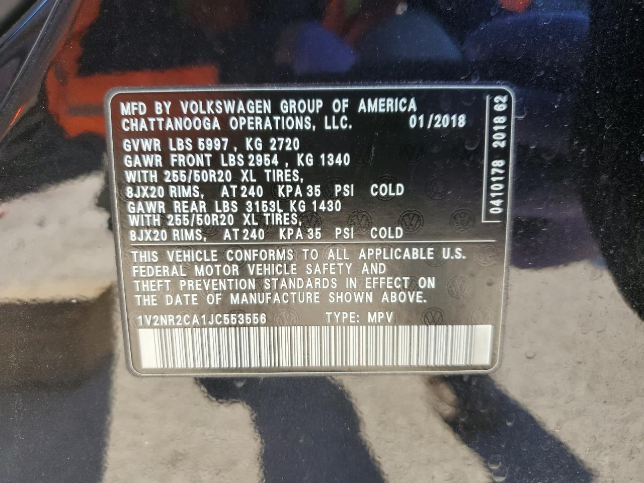 2018 Volkswagen Atlas - Image 14