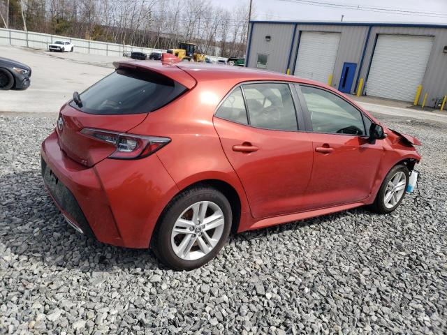  TOYOTA COROLLA 2020 Orange