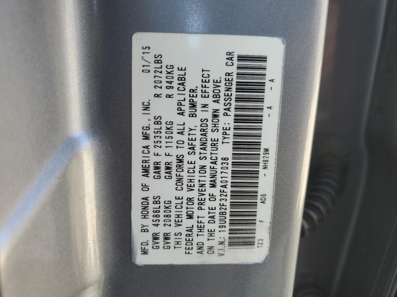 2015 Acura TLX - Image 12