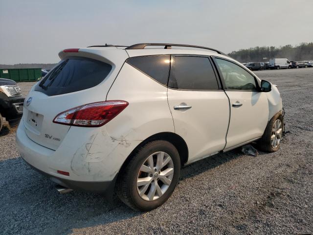  NISSAN MURANO 2012 White
