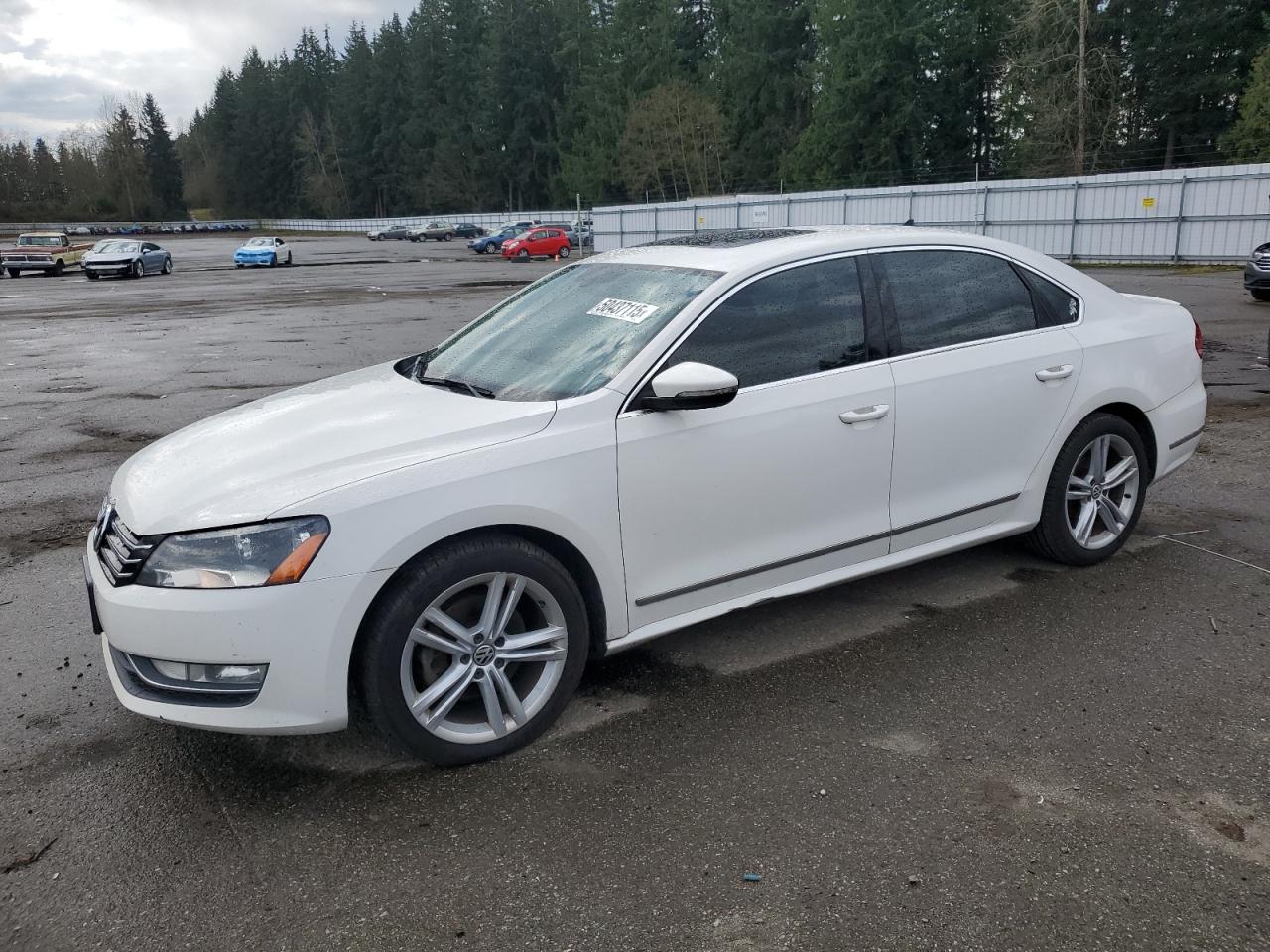 2012 Volkswagen Passat Se de vânzare în Arlington, WA - Rear End