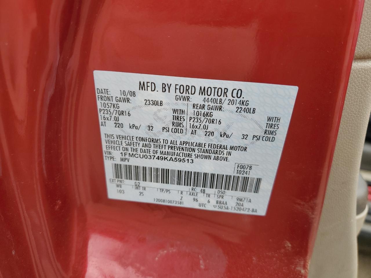 2009 Ford Escape - Image 12