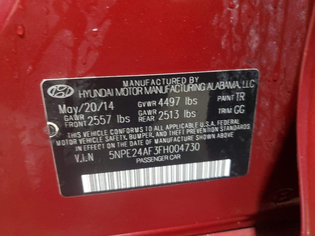 2015 Hyundai Sonata - Image 12