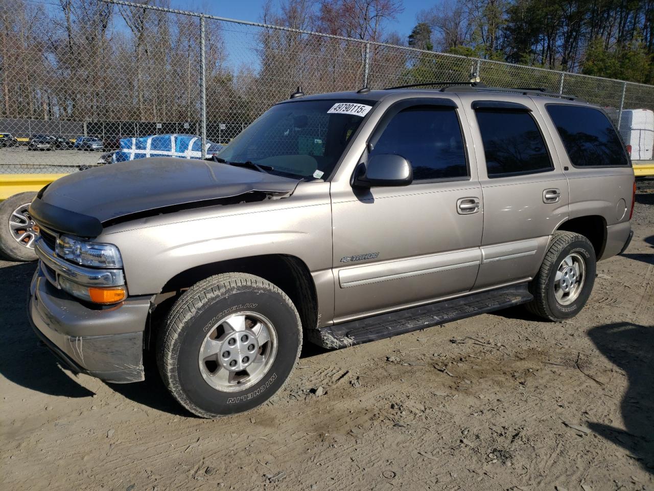 2003 Chevrolet Tahoe K1500 de vânzare în Waldorf, MD - Front End
