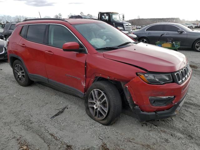  JEEP COMPASS 2018 Czerwony