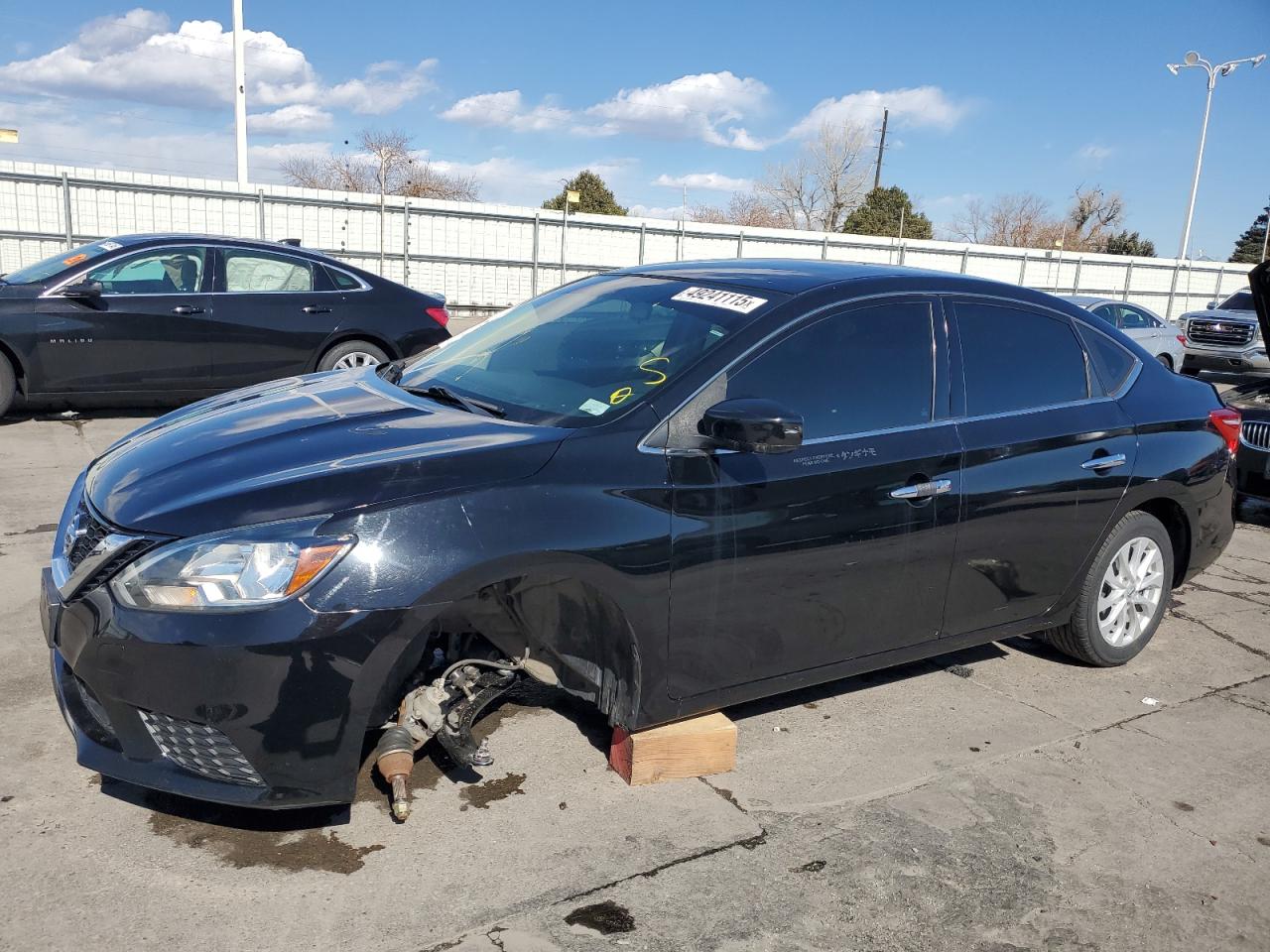 2018 Nissan Sentra S იყიდება Littleton-ში, CO - Undercarriage