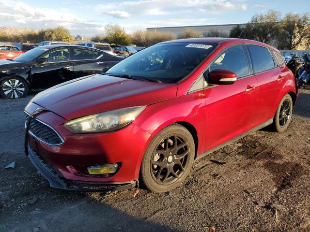 Hatchbacks FORD FOCUS 2016 Czerwony
