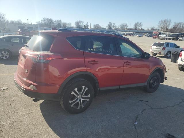 Parquets TOYOTA RAV4 2017 Czerwony