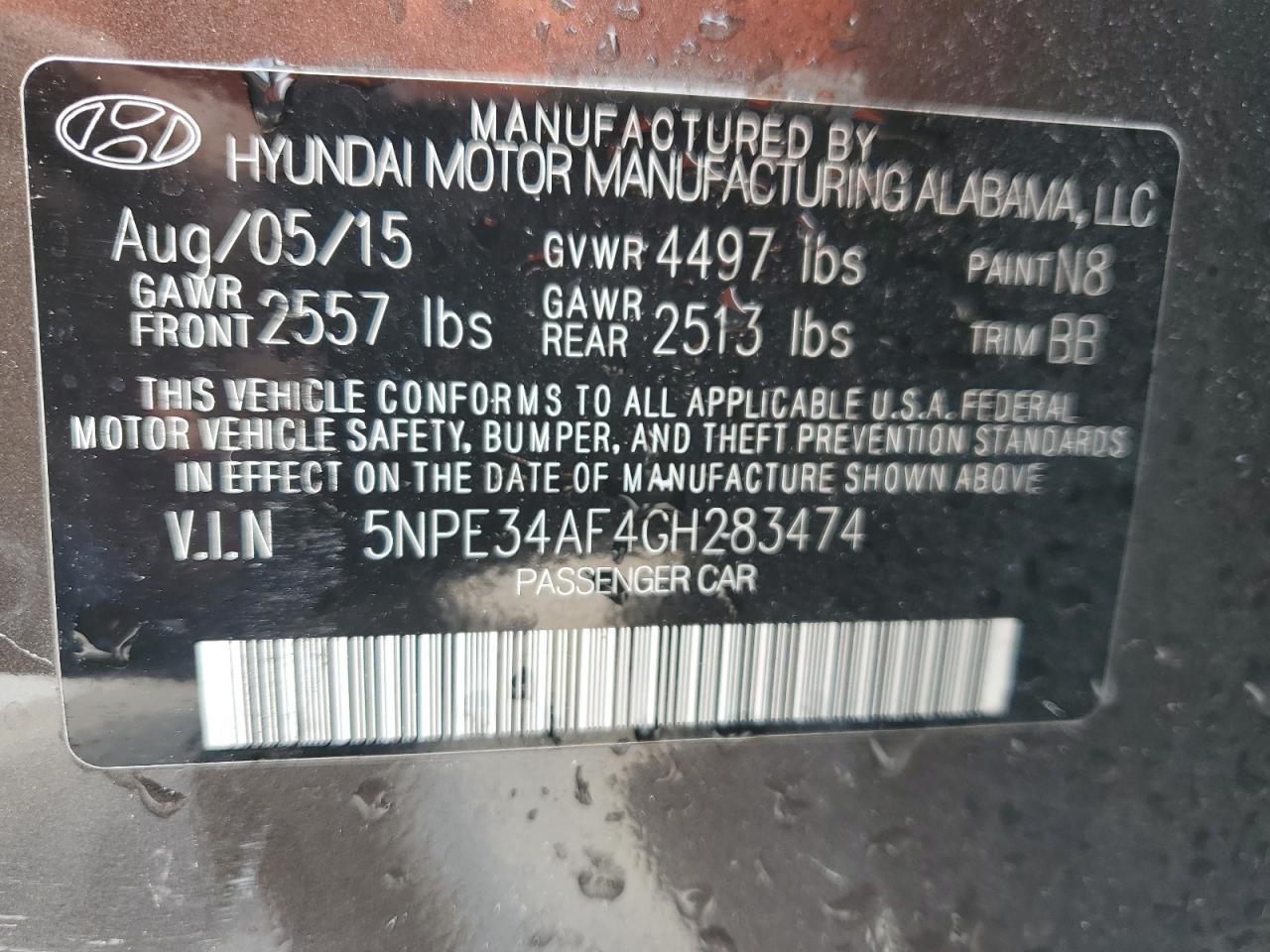 2016 Hyundai Sonata - Image 12