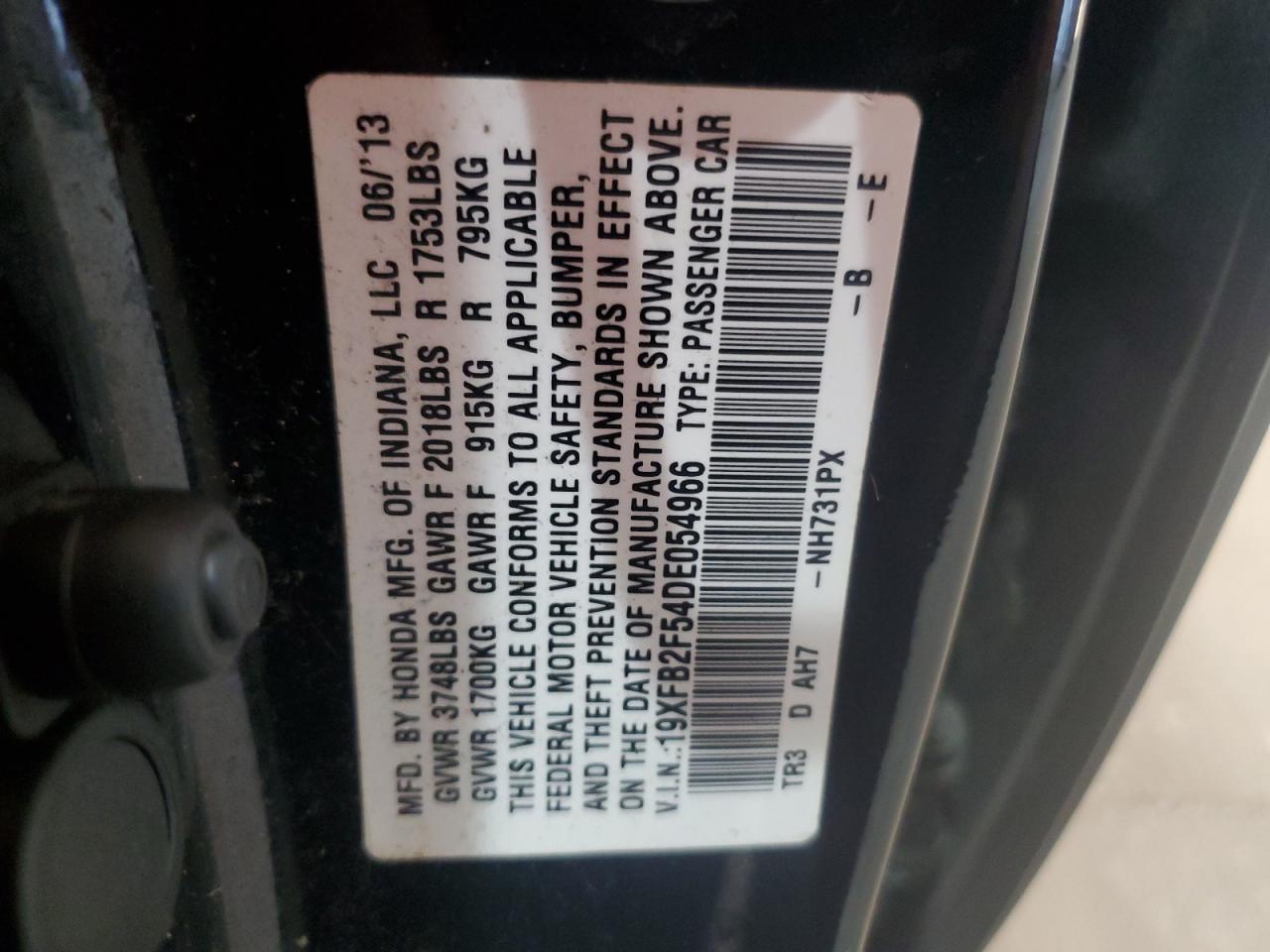2013 Honda Civic - Image 12