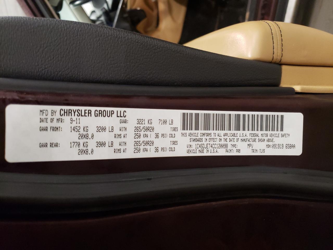 2012 Dodge Durango - Image 13