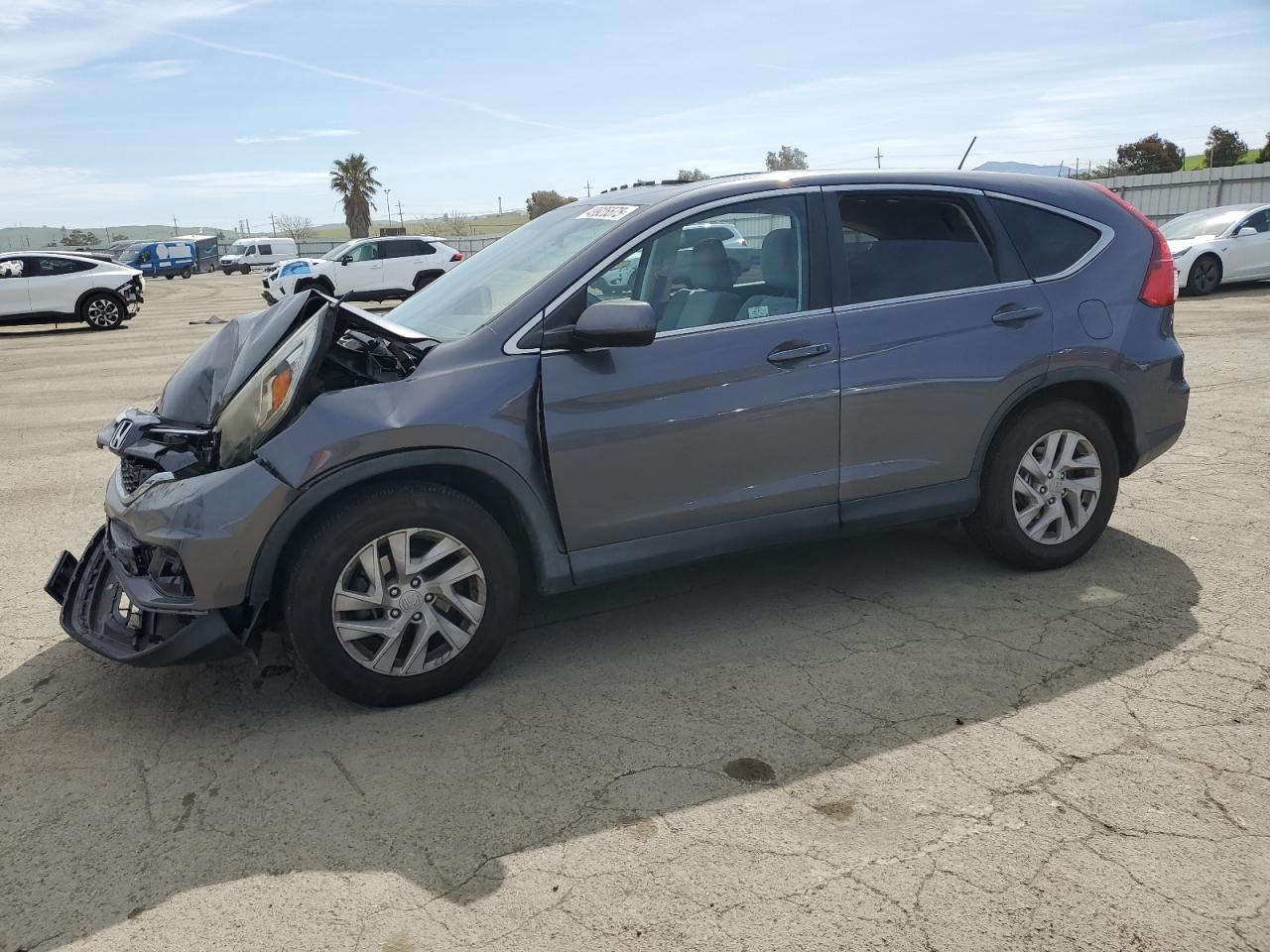 2016 Honda Cr-V Ex продається в Martinez, CA - Front End
